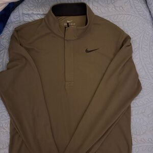 Nike Women's Olive Dri-FIT Sweatshirt